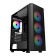 CiT Air Max Airflow ATX RGB Gaming PC Case with tempered glass
