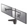 Neomounts FPMA-D550DDBLACK 10-32" Full Motion Dual Monitor Stand - Black