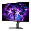 AOC AGON PRO AG326UD OLED 4K monitor with height-adjustable stand for ergonomic gaming setups
