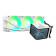 TRYX PANORAMA 360mm ARGB 3D Amoled AIO Liquid CPU Cooler - White