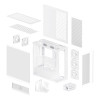 Arctic Xtender ARGB Tempered Glass w/ Vertical GPU Mount Mid Tower PC Case - White