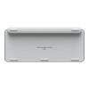 Logitech Master MX Keys Mini for Mac UK English Wireless Keyboard - Pale Grey