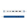 Hyper HyperDrive Flex 9 Port USB-C Hub Blue/White