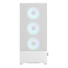 Fractal Design Pop XL Air RGB White EATX Full Tower case with tempered glass side panel.

