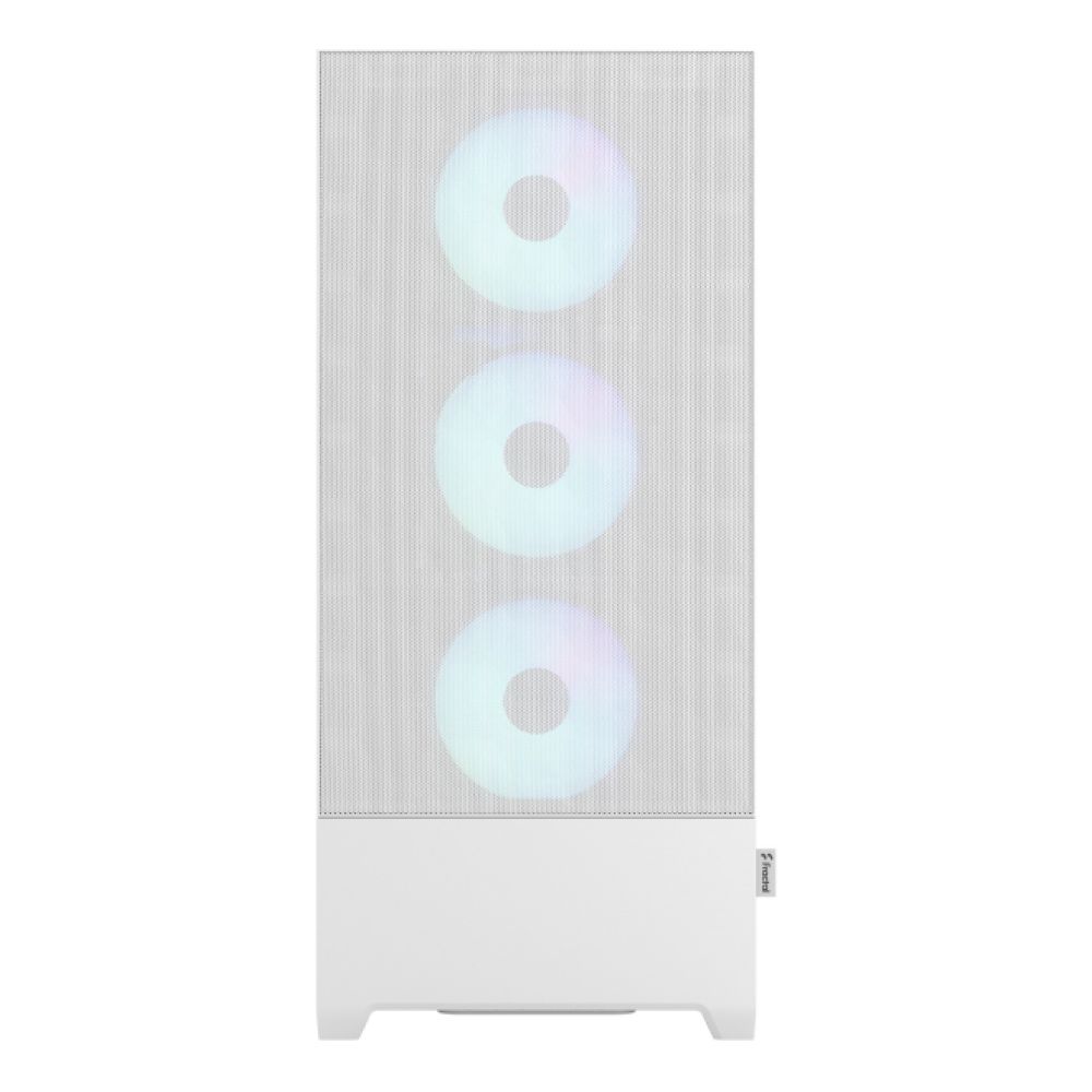 Fractal Design Pop XL Air RGB White EATX Full Tower case with tempered glass side panel.
