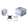 Valkyrie Surge SL125 120 ARGB Fluid Dynamic Bearing Single Tower CPU Air Cooler - White