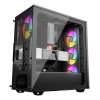 be quiet! Pure Base 501 LX Tempered Glass Mid Tower Gaming PC Case - Black