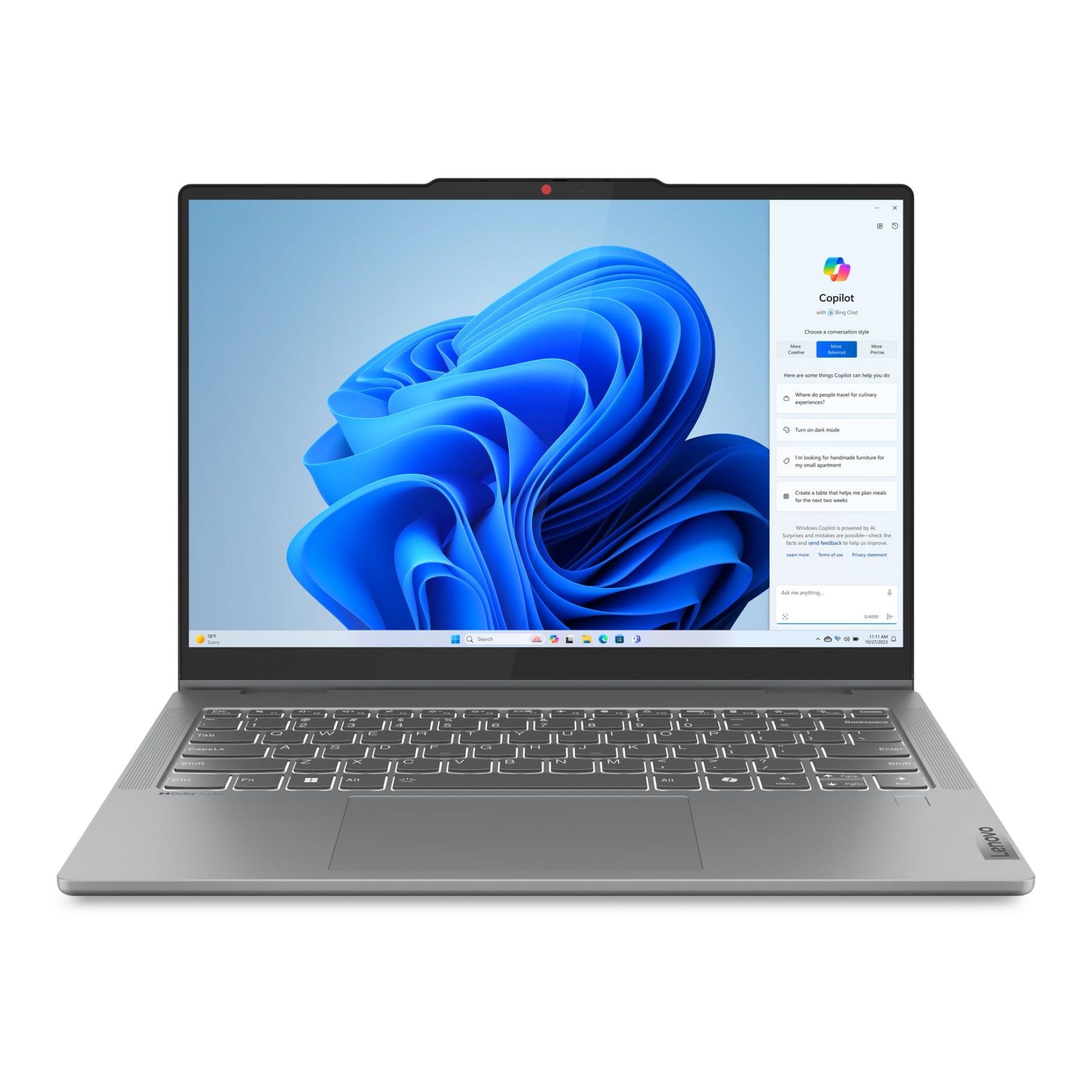 Lenovo IdeaPad 5 2-in-1 i7 16GB 512GB Touch Laptop Windows 11 Home