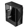 1st Player F3-A-BK Tempared Glass Mid Tower Gaming PC Case