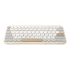 ASUS Marshmallow KW100 75% Wireless Keyboard - Oat Milk