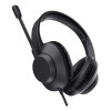 Trust Ayda Max USB Wired Over-Ear Stereo Headset - Black