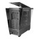 Antec Flux PRO Wood Tempered Glass Full Tower Gaming PC Case - Black