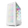 Sharkoon REV300 White RGB Tempered Glass ATX Gaming PC Case