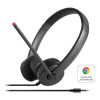 Lenovo Stereo Analog Headset Head-band 3.5 mm Connector Black