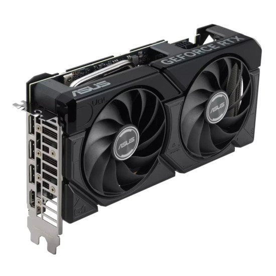 ASUS GeForce RTX 4070 SUPER DUAL EVO OC Edition with dual-fan design for efficient cooling and enhanced performance
