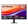 Refurbished - LG 27U421A-B 27" Curved FHD 100Hz USB-C Monitor