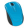 Microsoft Wireless Mobile 3500 Mouse - Cyan Blue