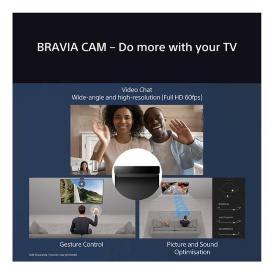 Close-up of Sony BRAVIA XR 7 K55XR70PU with Mini LED technology for enhanced contrast