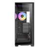 Antec C3 ARGB Tempered Glass Mid Tower Gaming PC Case - Black
