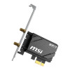 MSI HERALD BE6500 WiFi 7 Tri-Band PCIe x1 Expansion Card