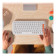 Logitech POP Icon Keys Wireless Mini Keyboard UK English - White