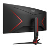 AOC G2 CU34XP/BK 34" Curved UltraWide Quad HD 180Hz 1ms Height Adjustable Gaming Monitor