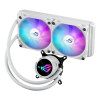 ASUS ROG Strix LC III 240mm ARGB Intel/AMD AIO Liquid CPU Cooler - White