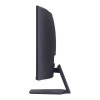 Back body of LG UltraGear 27GS60QC-B.AEKQ 27" Curved Gaming Monitor 