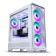 Phanteks Eclipse G400A RGB Tempered Glass Mid Tower Gaming PC Case - White