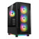Gamdias ATHENA M6 LITE Tempered Glass Mid Tower Gaming PC Case - Black