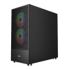 Gamdias Talos M3 Mesh Case with 360mm Water Cooler and 750W PSU Bundle - Black