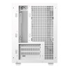 DeepCool CH260 Tempered Glass MicroATX Gaming PC Case - White