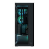 Arctic Xtender ARGB Tempered Glass w/ Vertical GPU Mount Mid Tower PC Case - Black