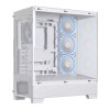 Refurbished - ASUS A31 PLUS TG ARGB Tempared Glass Mid Tower Gaming PC Case - White
