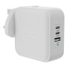 Hyper HyperJuice 70W USB-C GaN Safety Tested Travel Charger With 3 Ports - White