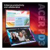 Acer PD193QE PD3 18.5" Full HD IPS USB-C Foldable Dual Screen Portable Monitor with Speakers
