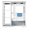 CiT Pro Diamond XR Tempered Glass Mid Tower Gaming PC Case - White