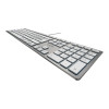 Cherry KC 6000 Ultra Flat USB Wired Keyboard for Mac - Silver