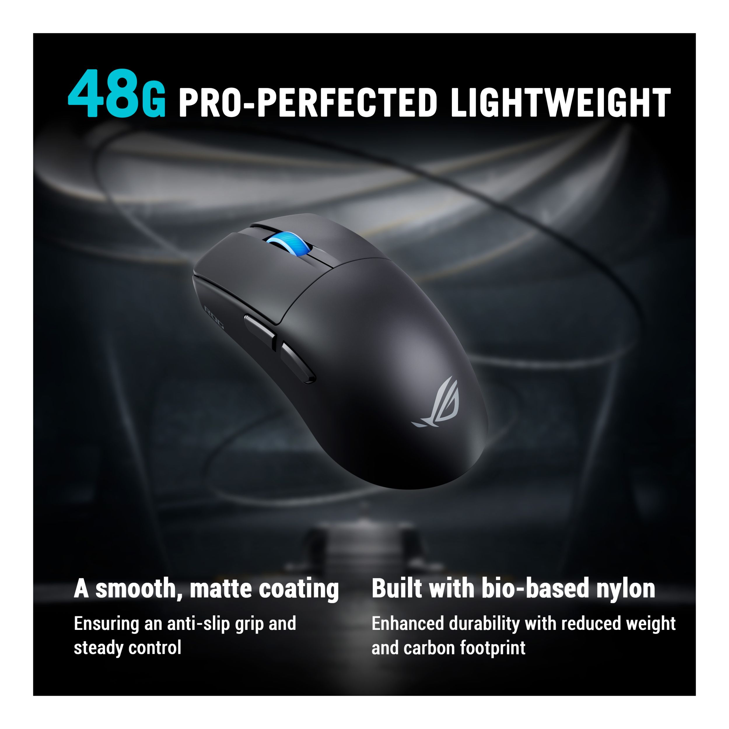 ASUS ROG Harpe II Ace Wireless Gaming Mouse- Black