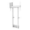 Neomounts WL55-875WH1 Move Lift Motorised Height-Adjustable Wall to Floor Stand 55"-100" Screen Size and Max Load 110KG