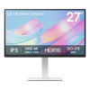 LG UltraFine 27US550-W.AEK 27" IPS LCD 4K Ultra HD Height Adjustable Monitor