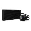 NZXT Kraken 280 4-pin PWM AIO Liquid Cooler - Black