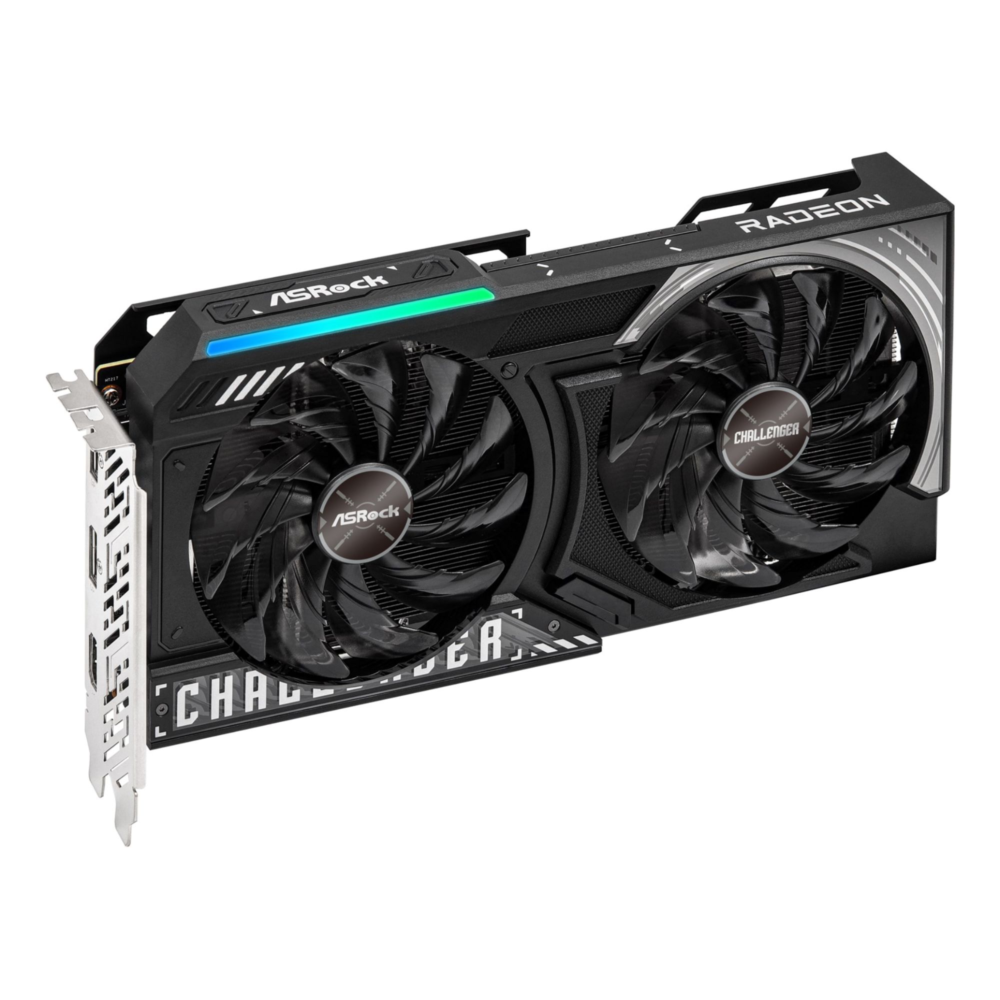 H*i様 ASRock Radeon RX 9060 XT 8GB ASRock Radeon RX 9060 XT Challenger 8GB OC GPU - Black