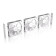 Antec Connect C120 120 ARGB Hydraulic Bearing Computer Case Fan 3 Pack - White