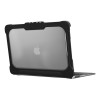MAXCases Extreme Shell-L Anti-Shock Case for Macbook Air 13.6" - Clear Black
