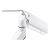 Neomounts NM-D775WHITEPLUS 10-49" Gas Spring Topfix 180°-Stop Desk Mount Single Monitor Arm - White
