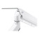 Neomounts NM-D775WHITEPLUS 10-49" Gas Spring Topfix 180°-Stop Desk Mount Single Monitor Arm - White