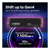 Crucial P310 500GB M.2 2280 NVMe PCIe 4.0 SSD