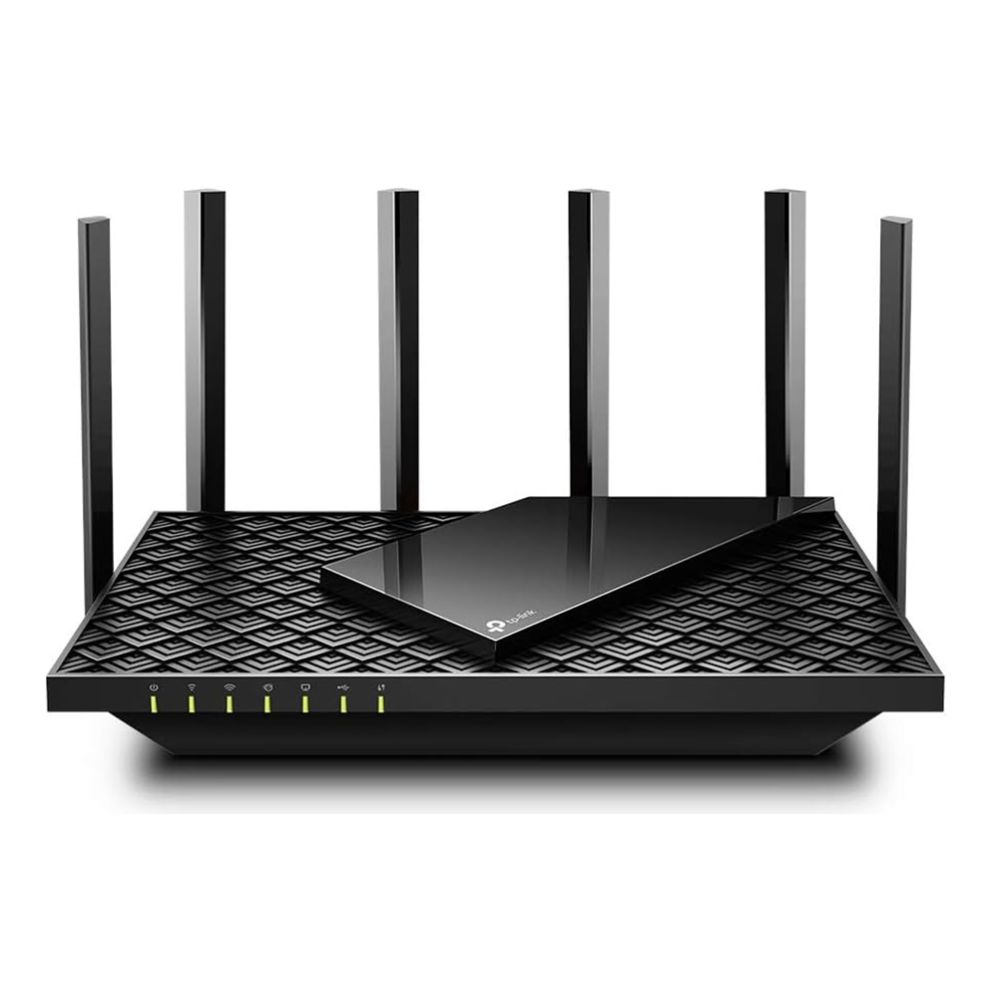 TP-LINK Archer AXE75 tri-band Wi-Fi 6 router for high-speed connectivity

