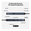Hyper HyperDrive Next USB-C Dual 4K Docking Station With 140W Power